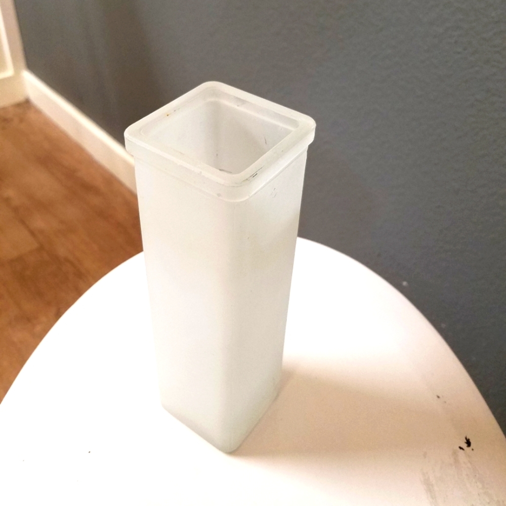 Frosted Glass Vase